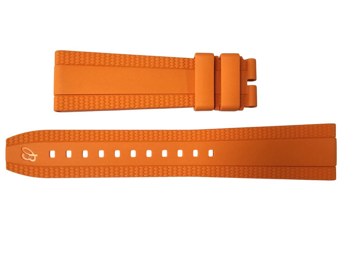 Orange Diver Pro 22/18 mm Rubber Strap 333S