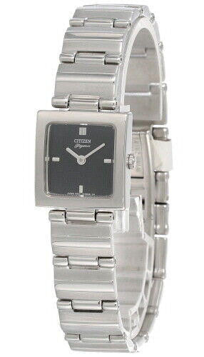 Black Dial Stainless Steel Women's Watch
