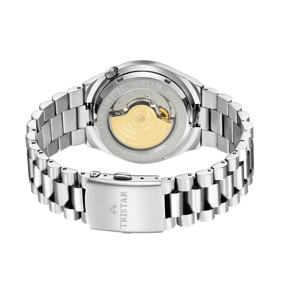 Automatic Green Dial Arabic Dial Stainless Steel Men's Watch