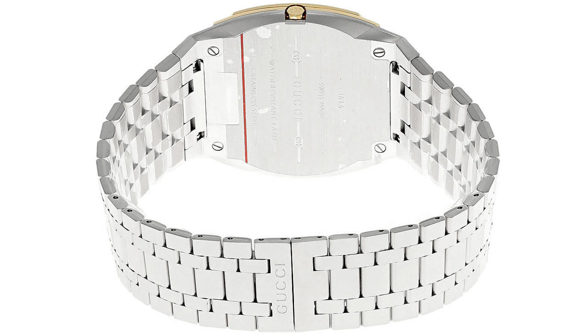 25H 38 mm Quartz Stainless Steel Gold Dial Men's Watch