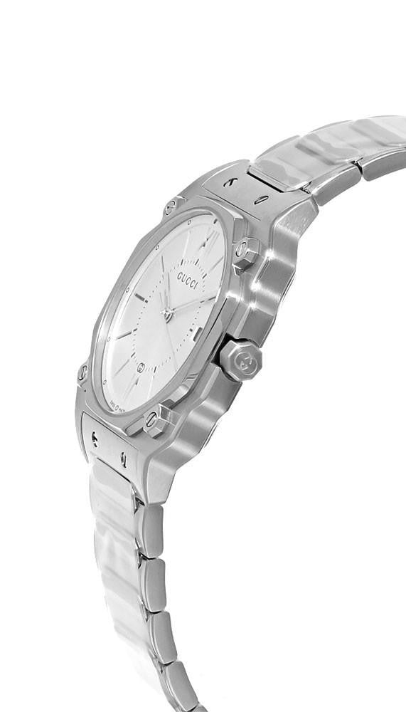 G-Flat Quartz Stainless Steel 30 mm Silver Dial Women's Watch