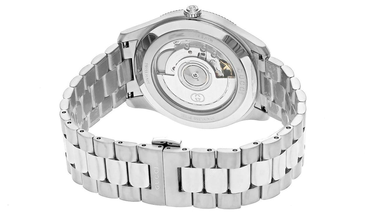 G-Timeless Automatic 40 mm Stainless Steel Black Dial Men's Watch