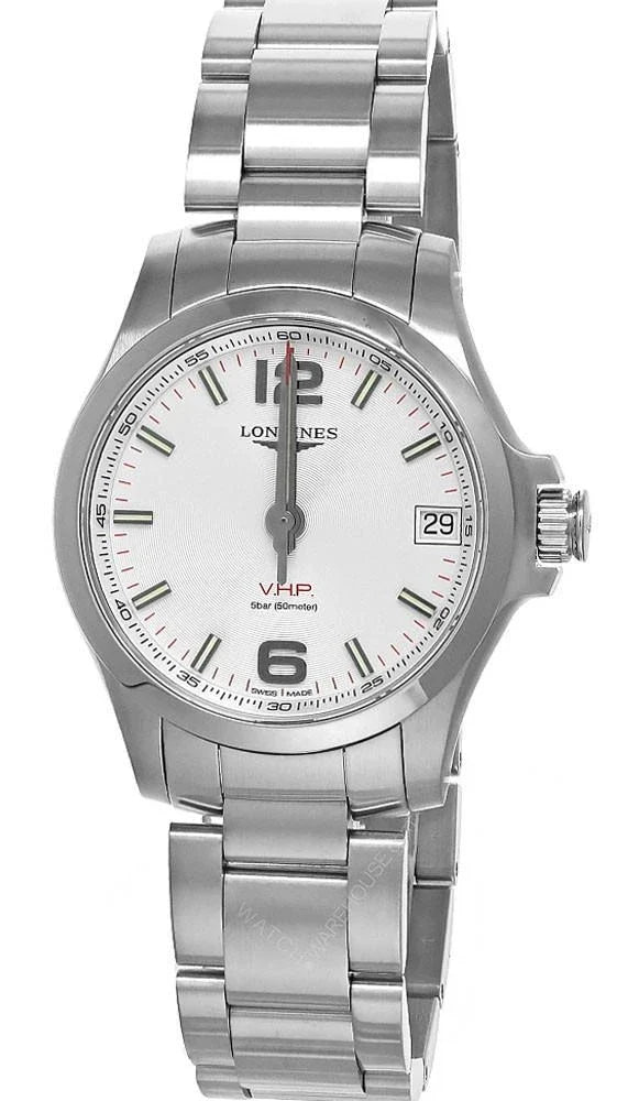 Conquest V.H.P. 36 mm Stainless Steel Women's Watch