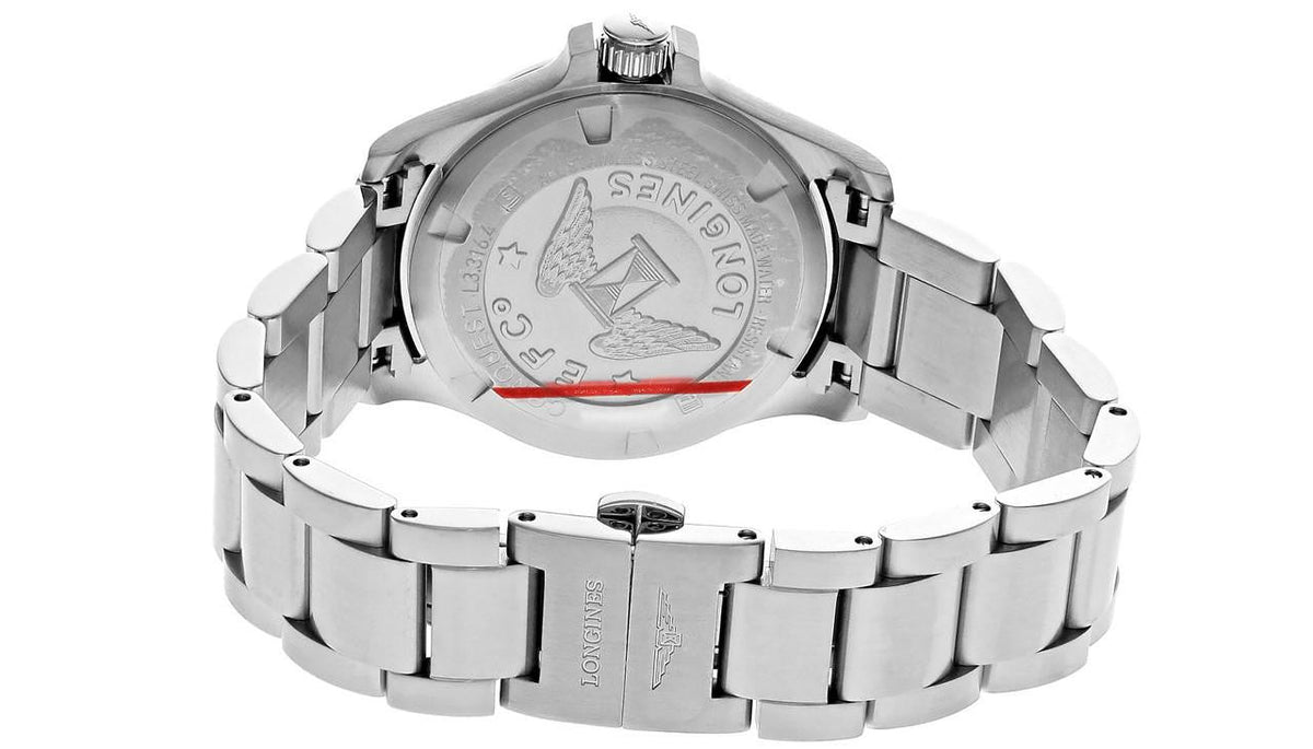 Conquest V.H.P. 36 mm Stainless Steel Women's Watch