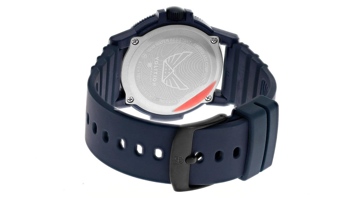 Leatherback Sea Turtle Giant X Volition 44 mm Blue Dial Rubber Men's Watch
