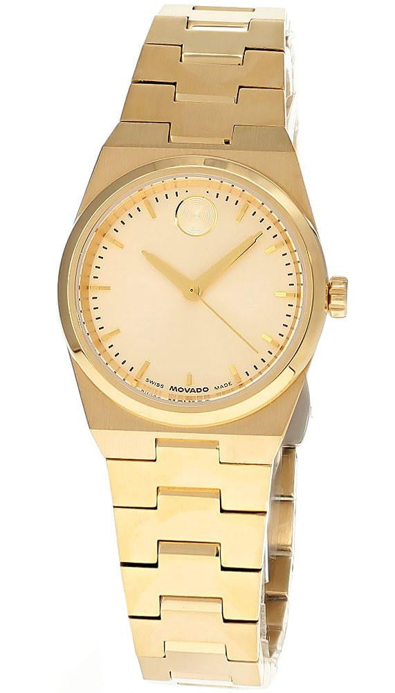 Bold Quest Mini Quartz Stainless Steel 28 mm Gold-Tone Women's Watch