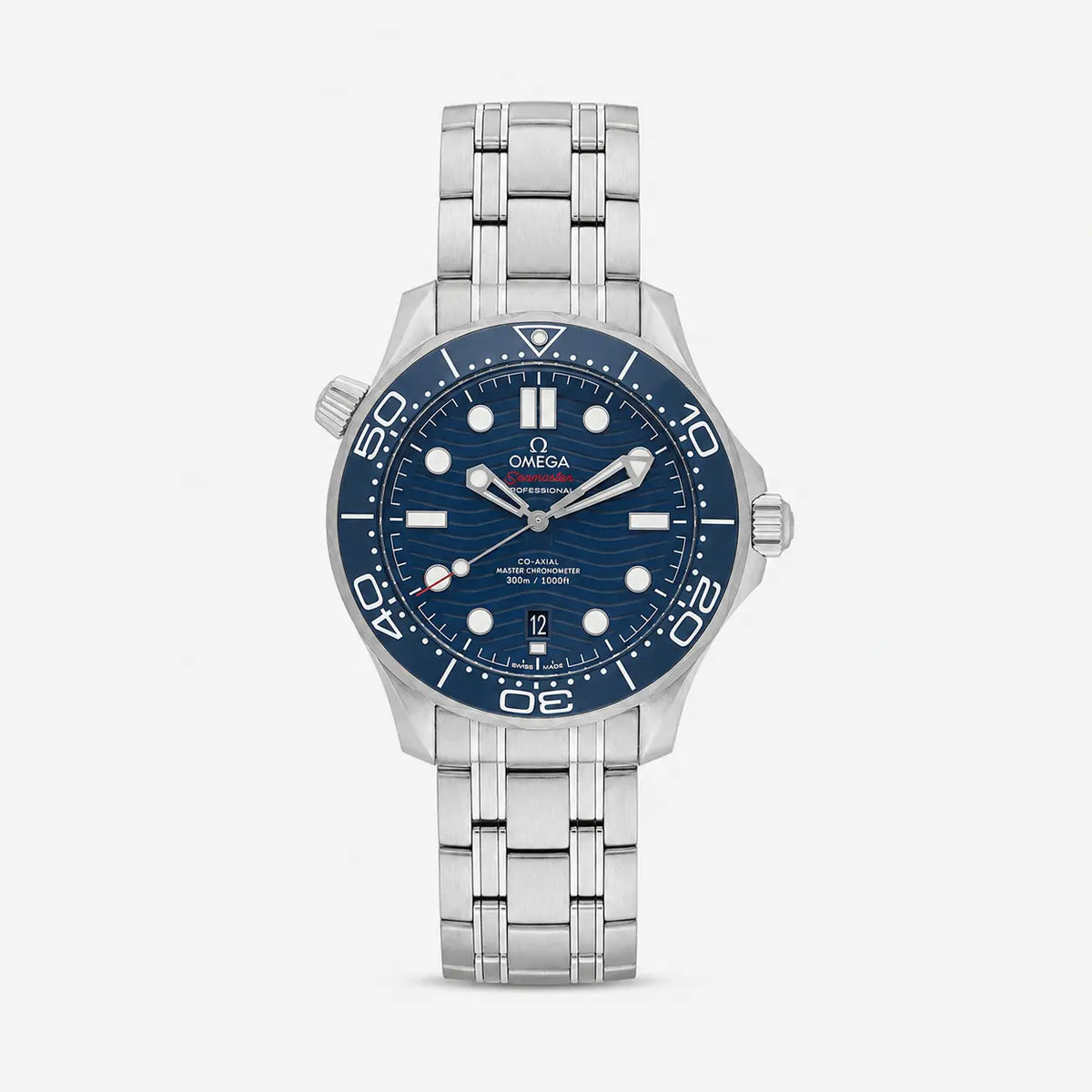 Seamaster Automatic 42 mm Blue Dial Stainless Steel Men's Watch