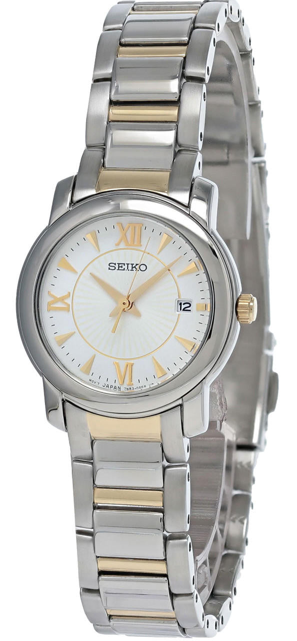 26 mm White Dial Two-tone Stainless Steel Women's Watch