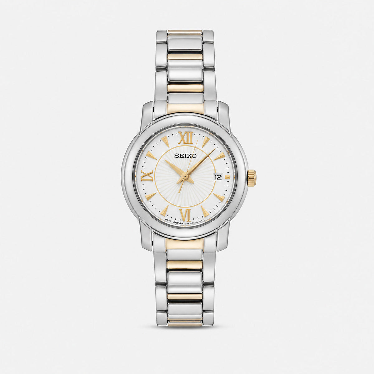 26 mm White Dial Two-tone Stainless Steel Women's Watch
