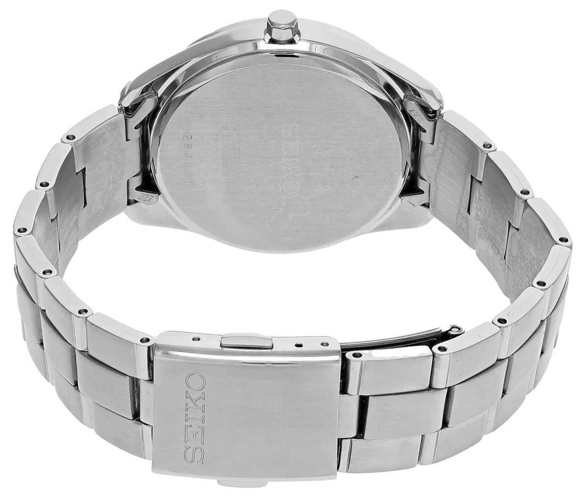 Quartz 35 mm White Dial Stainless Steel Women's Watch