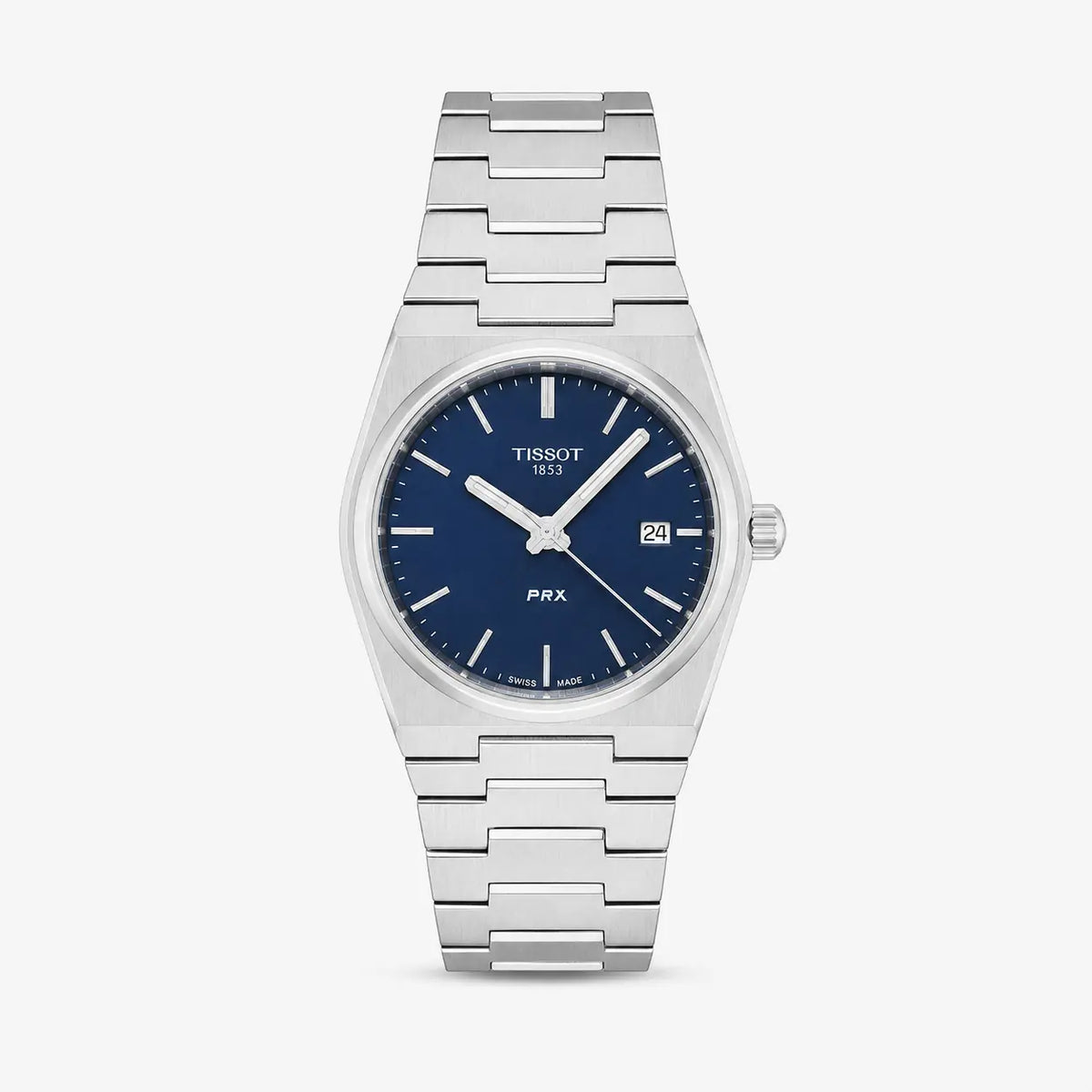 PRX 35 mm Quartz Stainless Steel Blue Dial Unisex Watch