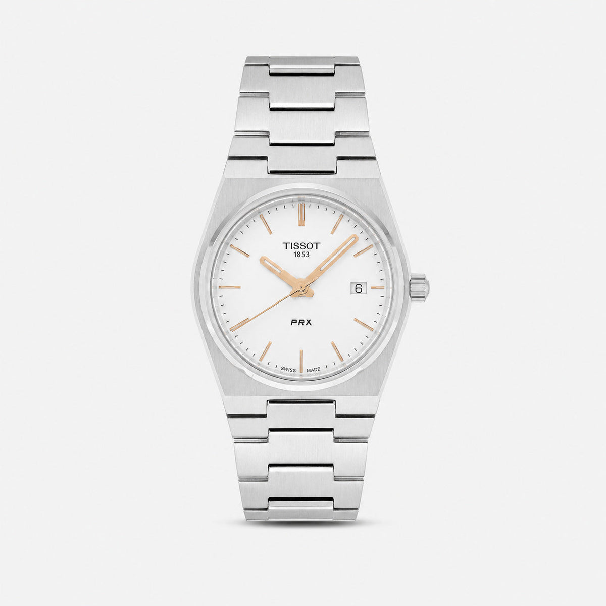 PRX 35 mm Quartz Stainless Steel Silver Dial Women's Watch