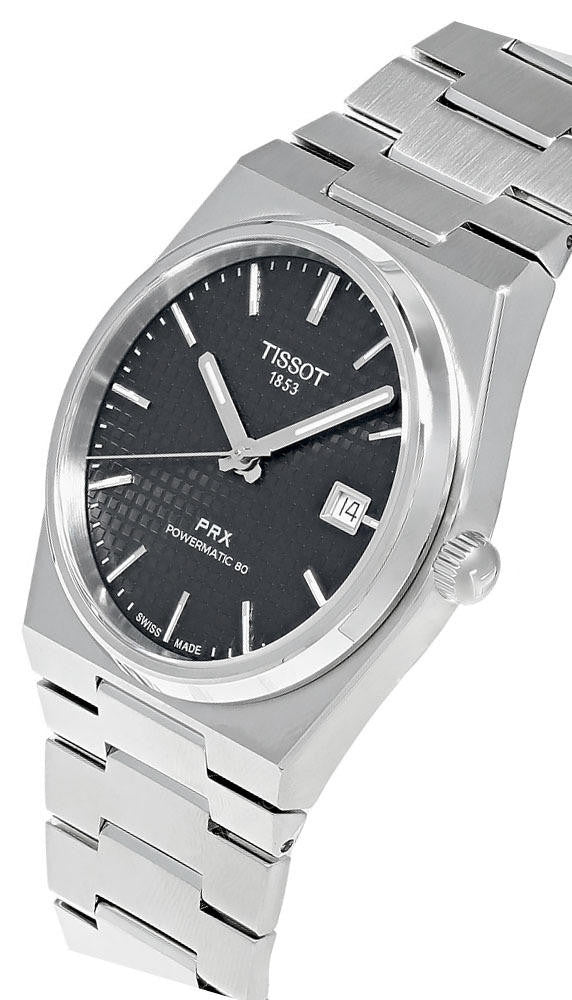 PRX Powermatic 80 Stainless Steel Black Dial Men's Watch
