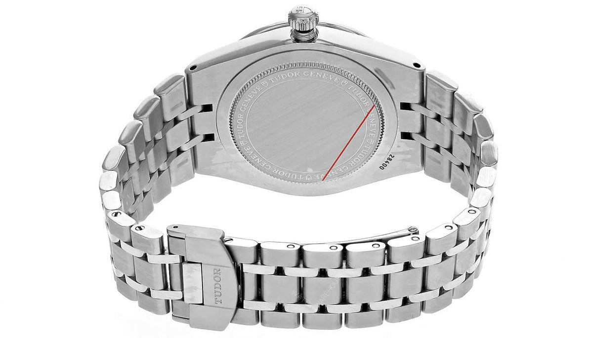 Royal Black Diamond Dial 34 mm Stainless Steel Women's Watch