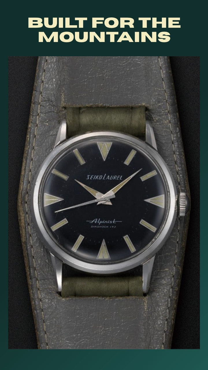 Prospex Alpinist Watch | 39.5 mm | Automatic | Black