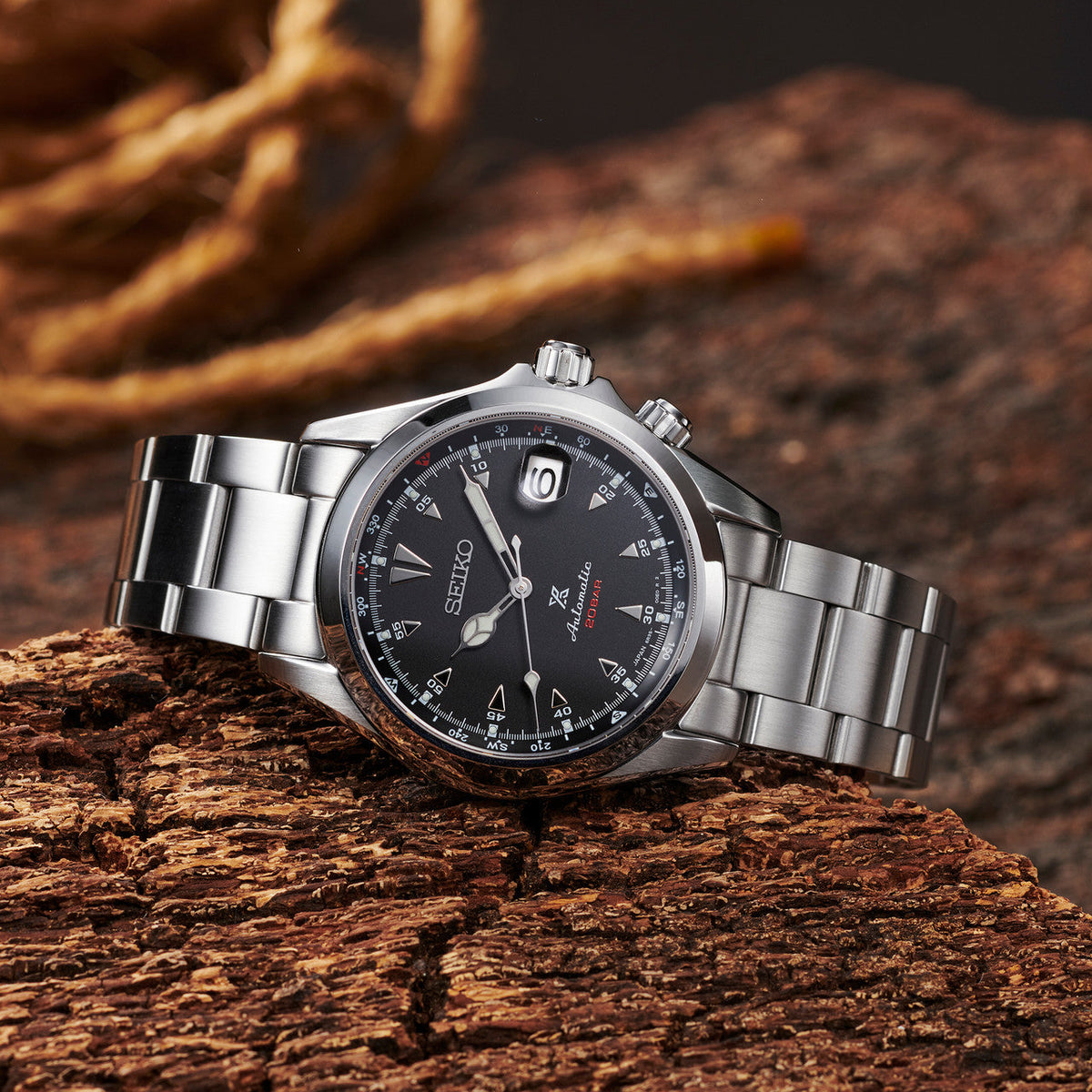 Prospex Alpinist Watch | 39.5 mm | Automatic | Black