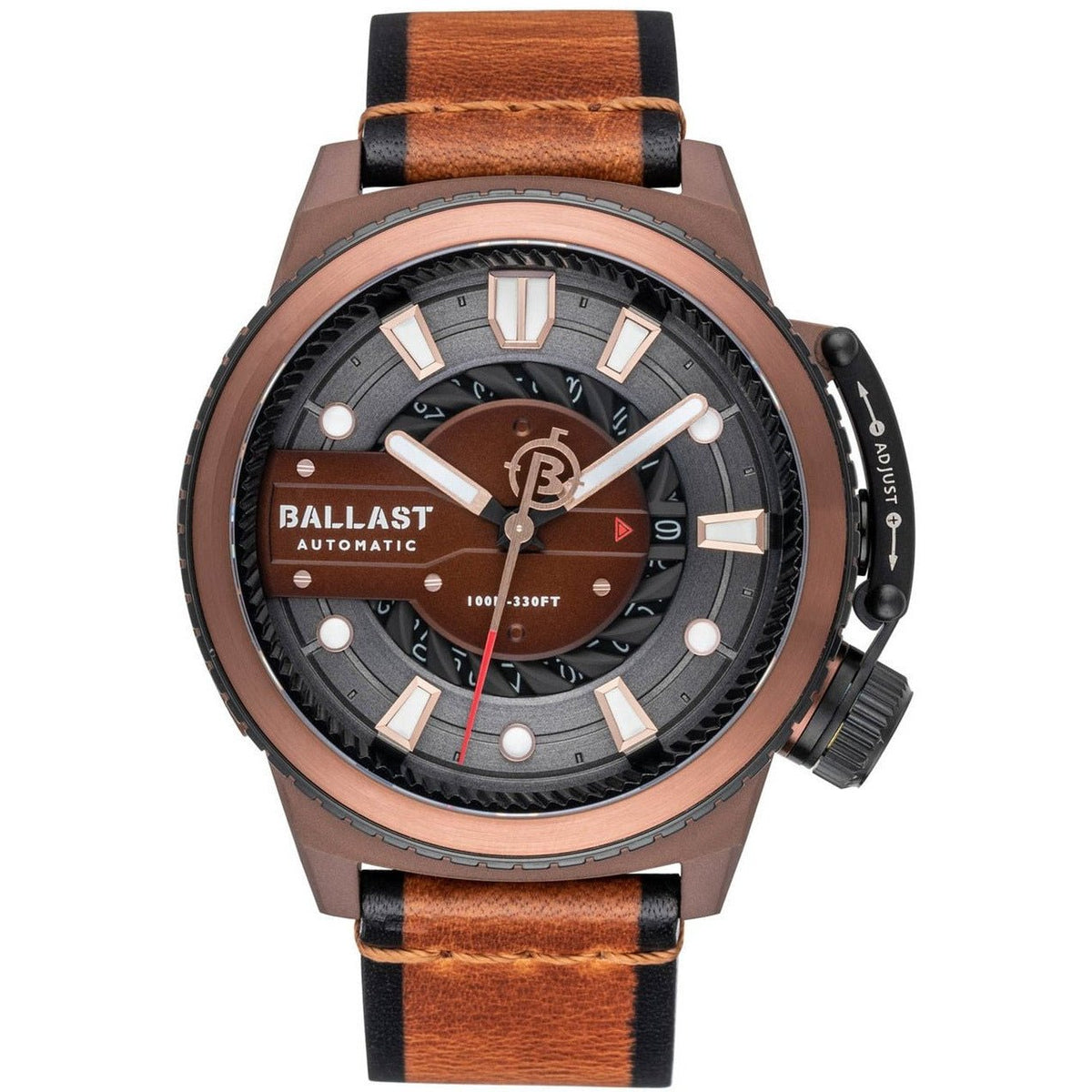 Trafalgar Titanium Automatic Rose Gold Brown