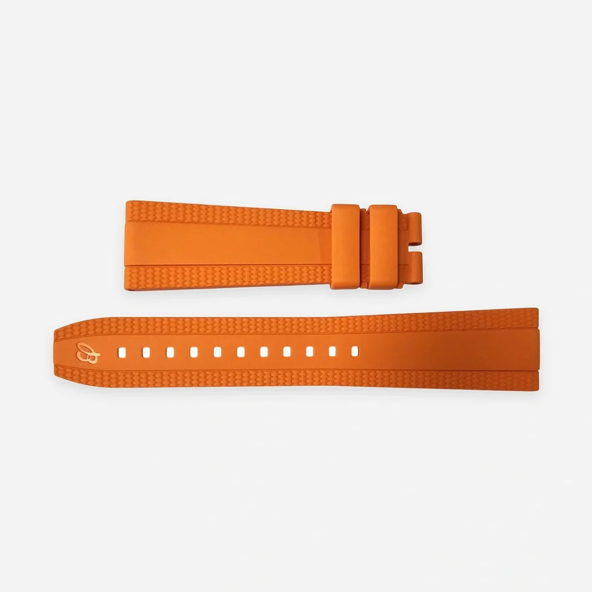 Orange Diver Pro 22/18 mm Rubber Strap 333S
