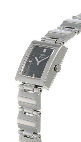 Black Dial Stainless Steel Women's Watch