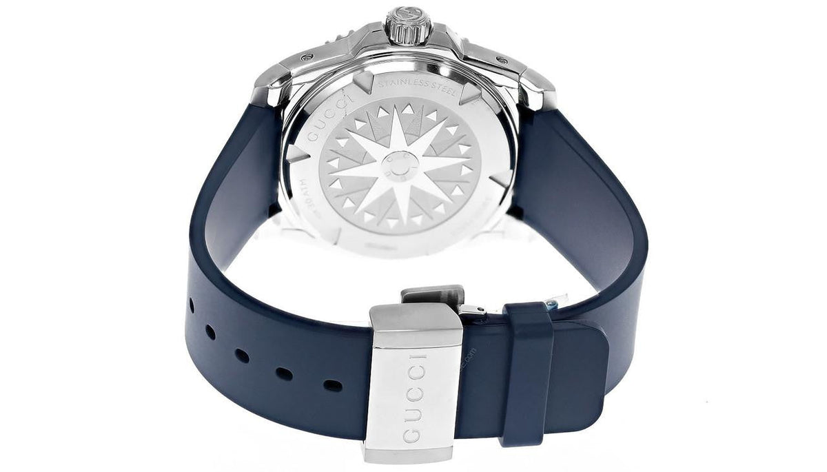 Dive Automatic Stainless Steel 40 mm Blue Dial/Rubber Men's Watch