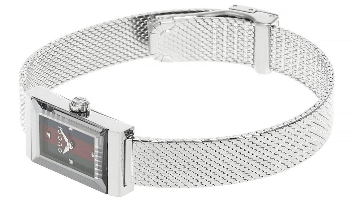 G-Frame 14x25 mm Stainless Steel Green/Red/Blue Dial Women's Watch