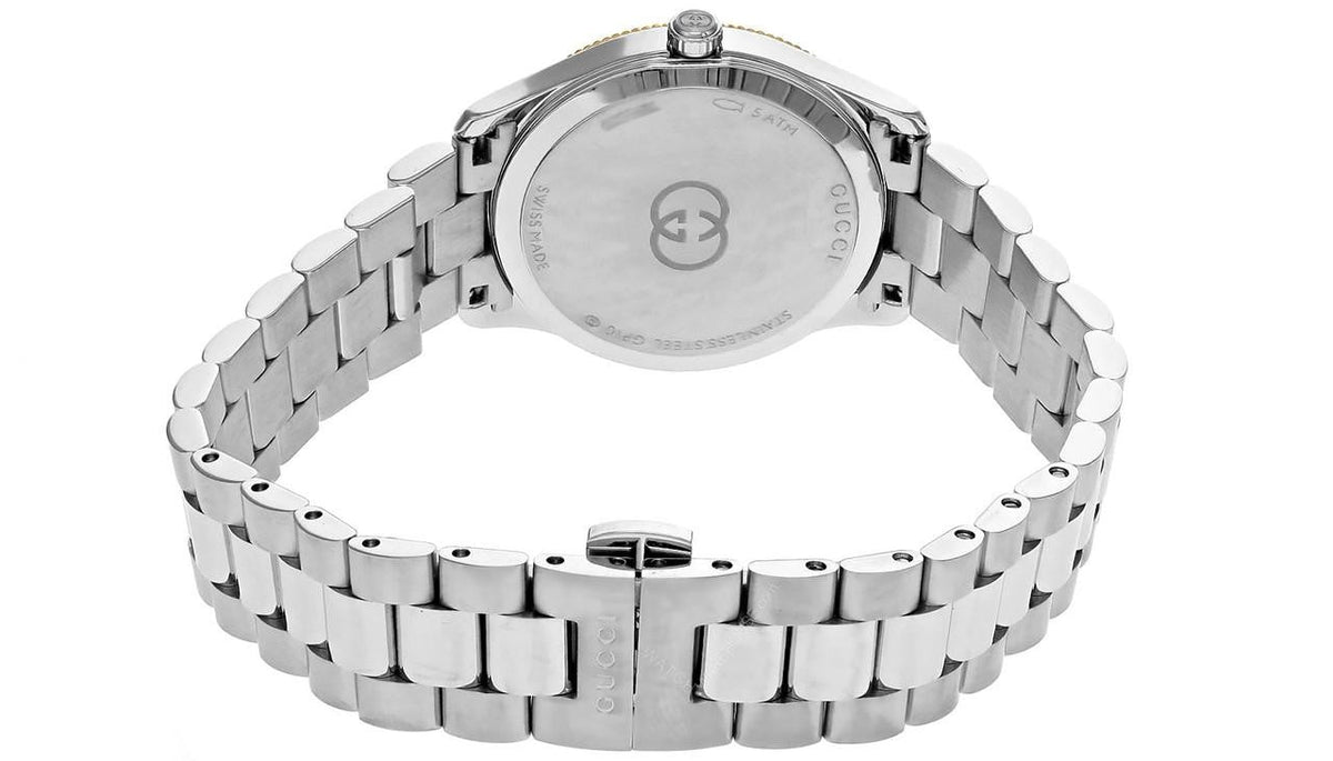 G-Timeless 29 mm Stainless Steel Silver Dial Two-Tone Women's Watch