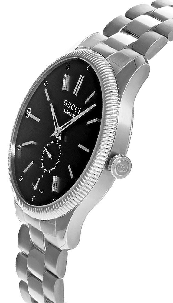 G-Timeless Automatic 40 mm Stainless Steel Black Dial Men's Watch