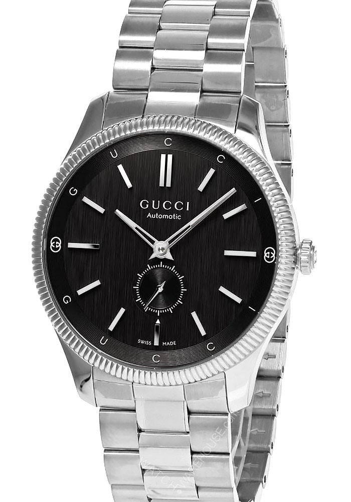 G-Timeless Automatic 40 mm Stainless Steel Black Dial Men's Watch