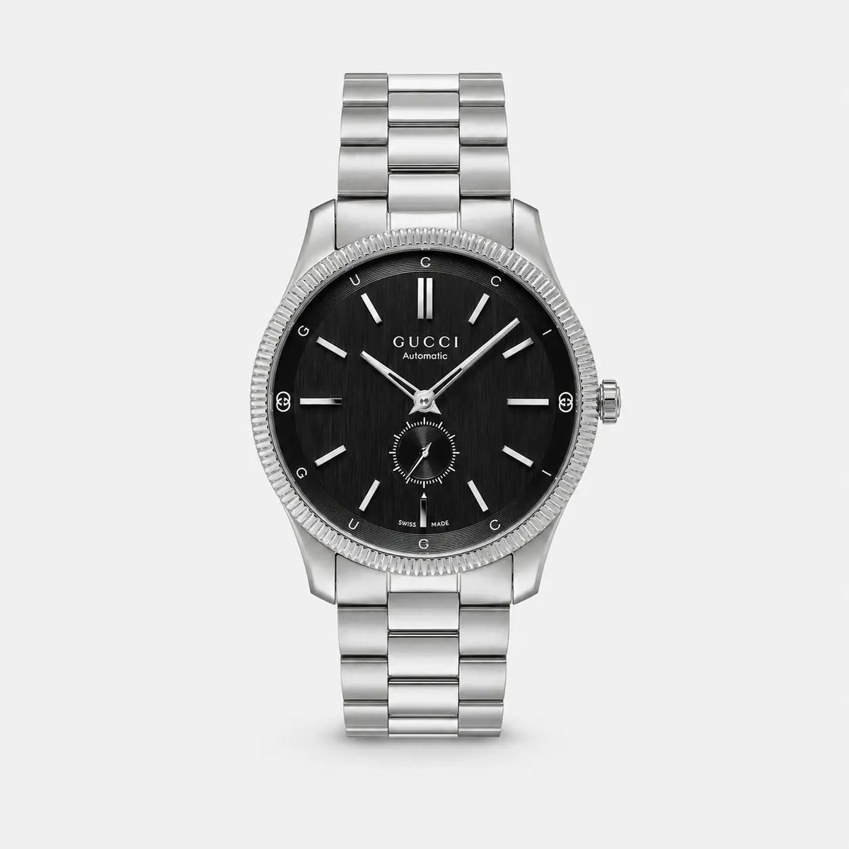 G-Timeless Automatic 40 mm Stainless Steel Black Dial Men's Watch