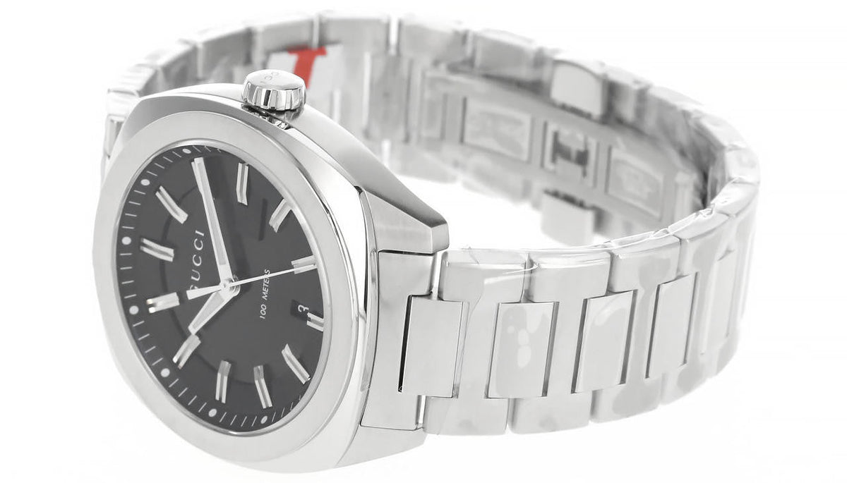 GG2570 40 mm Quartz Stainless Steel Black Dial Men's Watch