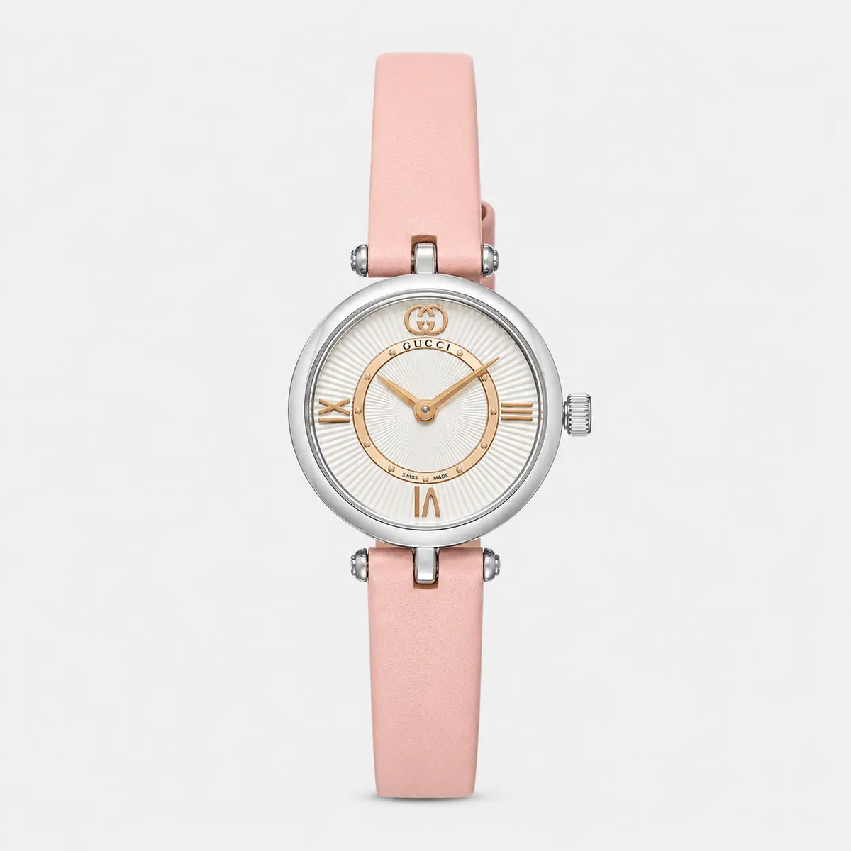 Model 2000 Quartz 24 mm Pink Leather Women's Watch