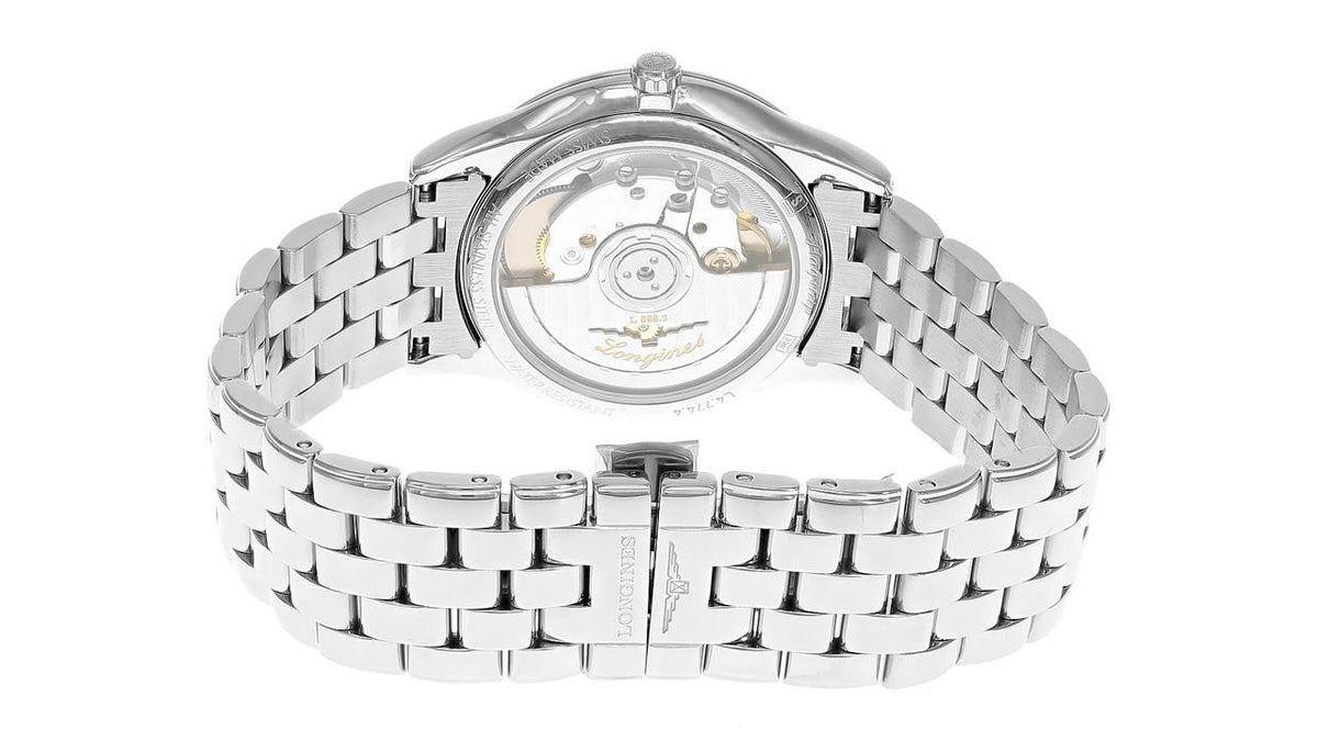 Flagship Automatic Stainless Steel 35 mm White Diamond Dial Women's Watch
