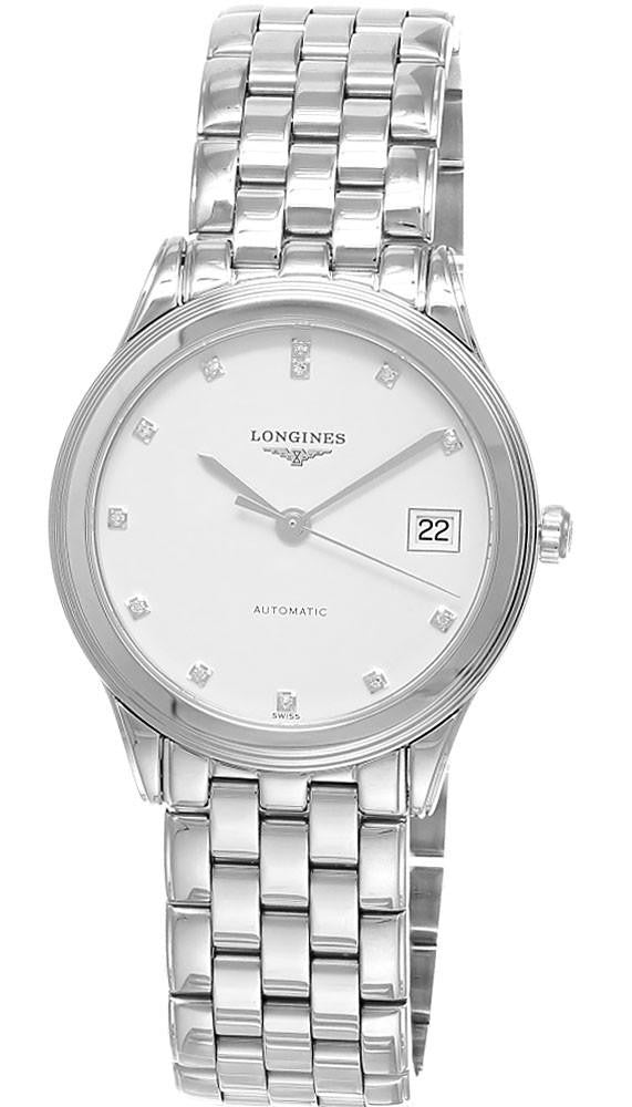 Flagship Automatic Stainless Steel 35 mm White Diamond Dial Women's Watch