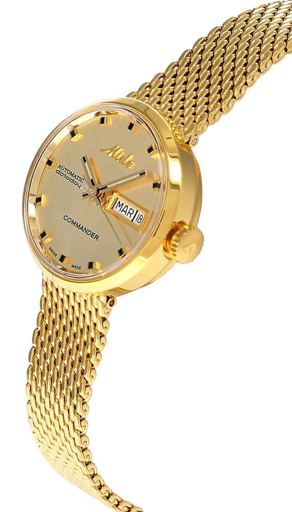Commander 1959 Automatic 23.5 mm Gold Stainless Steel Women's Watch