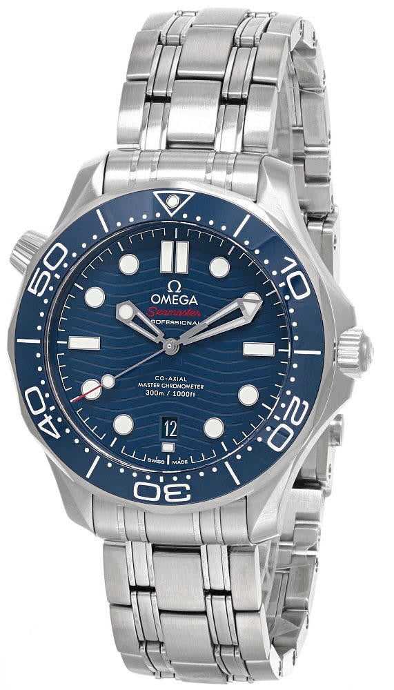 Seamaster Automatic 42 mm Blue Dial Stainless Steel Men's Watch