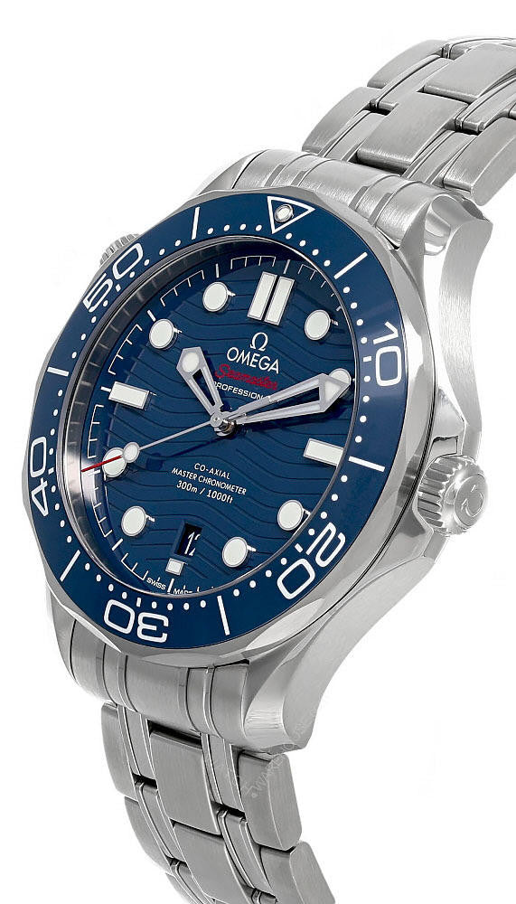 Seamaster Automatic 42 mm Blue Dial Stainless Steel Men's Watch