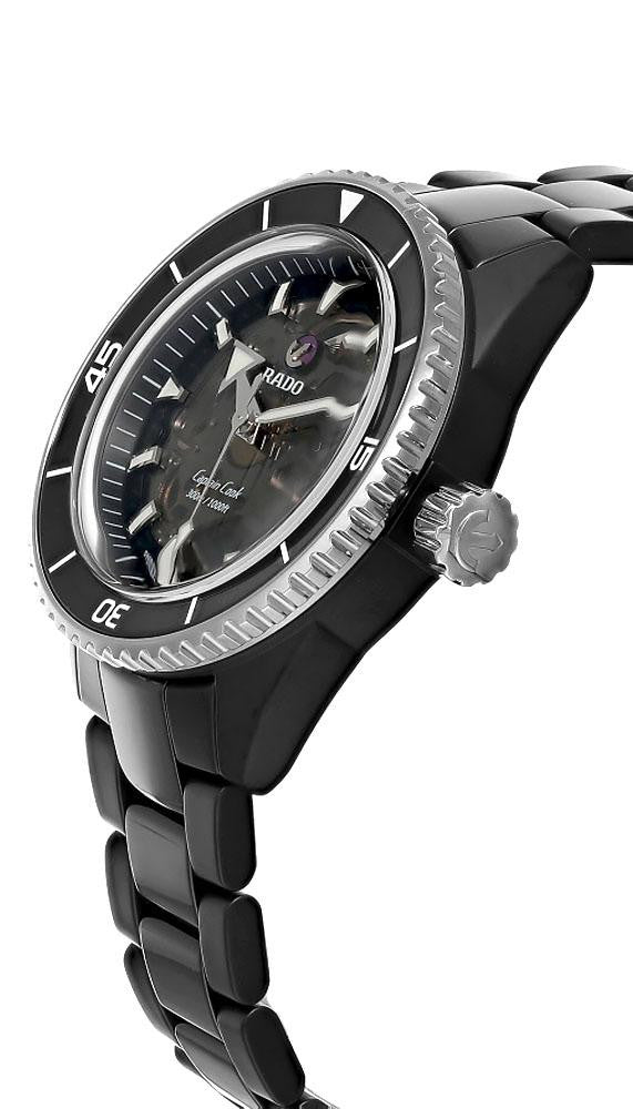 Captain Cook Automatic 43 mm Black High-Tech Ceramic Men's Watch