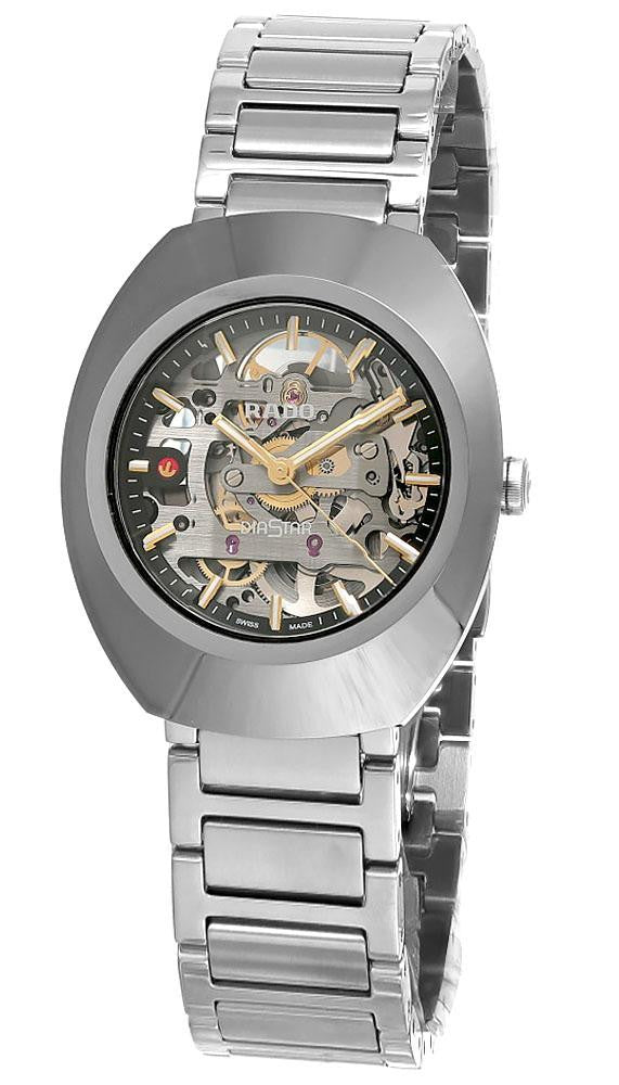 DiaStar Original Automatic Stainless Steel 38 mm Skeleton Dial Men's Watch