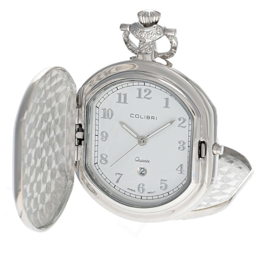 Quartz Silver Pocket Watch Model