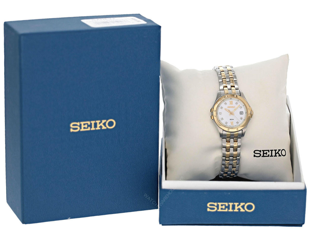 27 mm White MOP Dial Stainless Steel Women's Watch