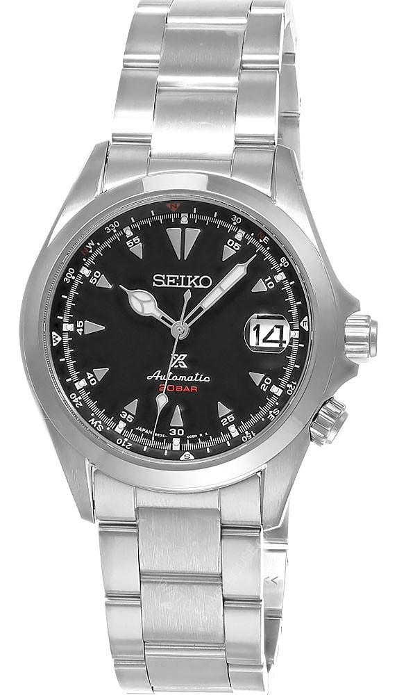 Prospex Alpinist Stainless Steel 39.5 mm Black Dial Men's Watch