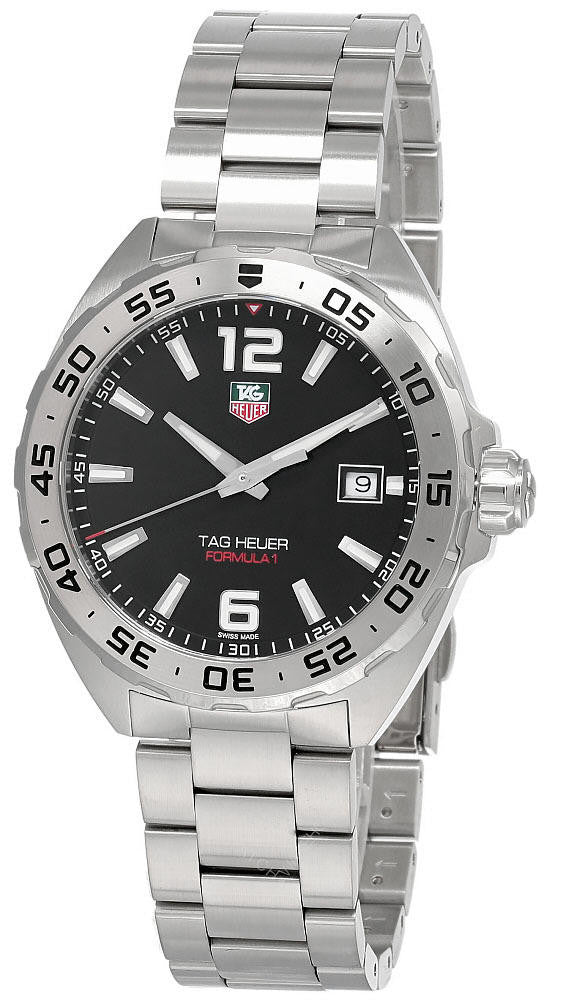 Formula-1 41 mm Quartz Stainless Steel Black Dial Men's Watch