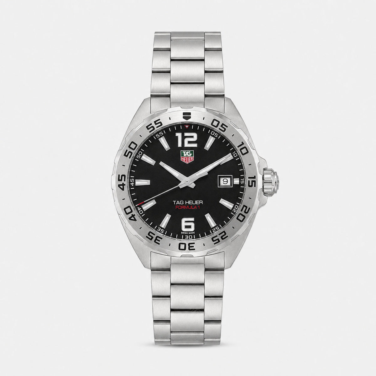 Formula-1 41 mm Quartz Stainless Steel Black Dial Men's Watch