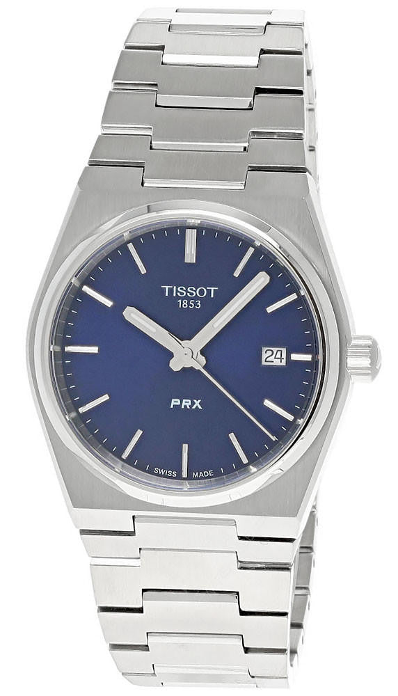 PRX 35 mm Quartz Stainless Steel Blue Dial Unisex Watch