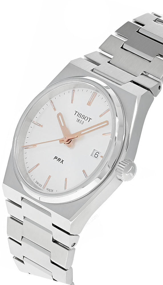 PRX 35 mm Quartz Stainless Steel Silver Dial Women's Watch