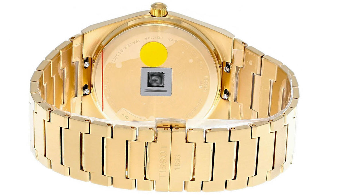 PRX 39.5 mm Quartz Stainless Steel Gold Dial Men's Watch