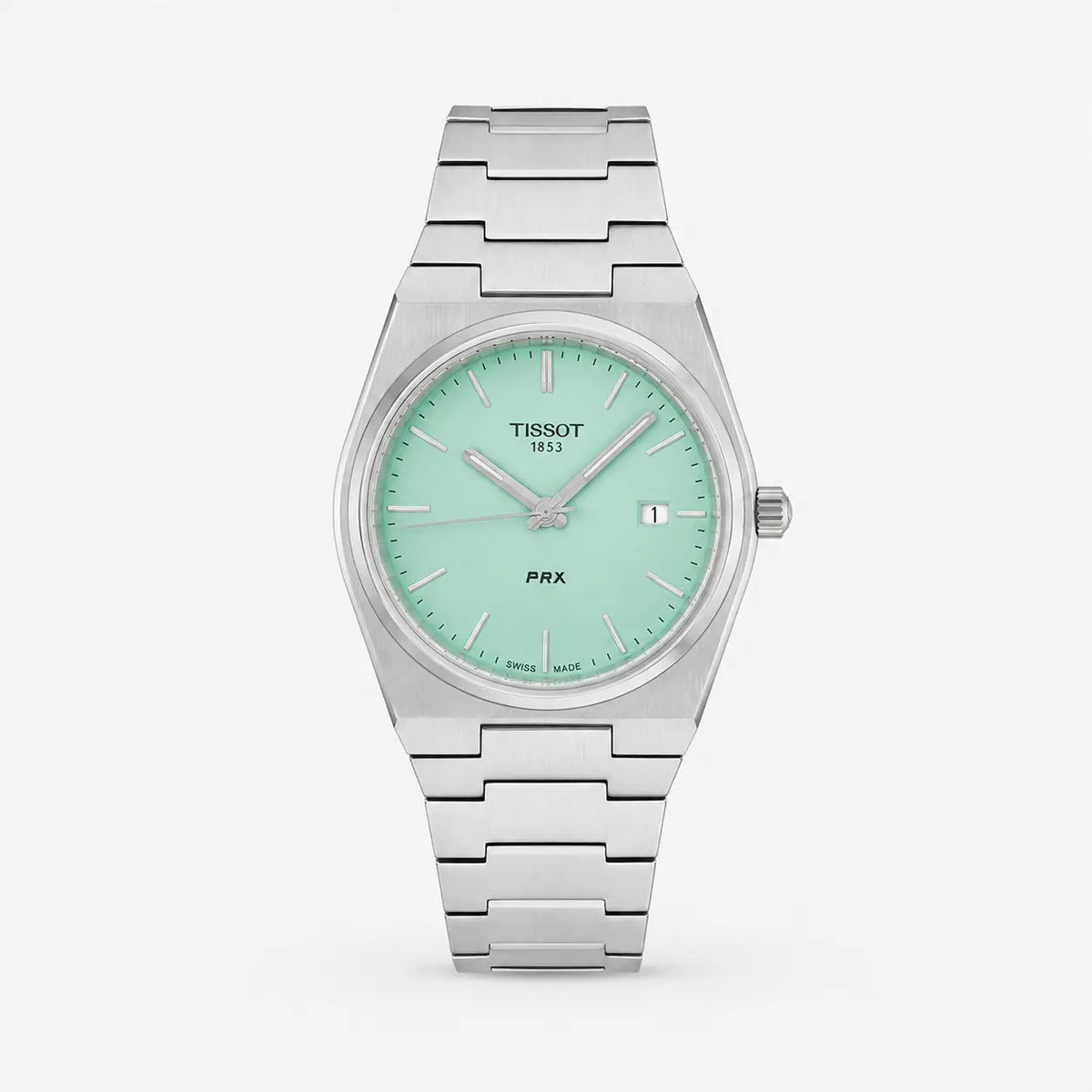 PRX 40 mm Stainless Steel Light Green Dial Men's Watch